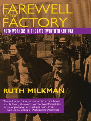 cover image of Farewell to the Factory